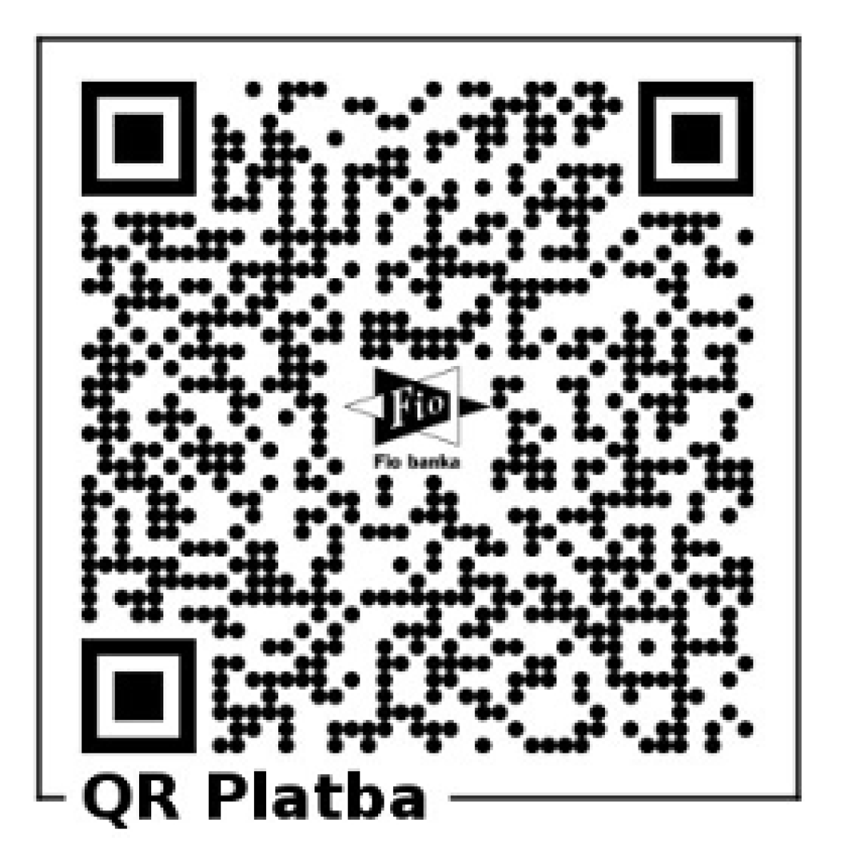 QR kód platby SRPŠ