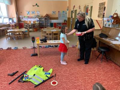 Dětská prevence s p. policistkou