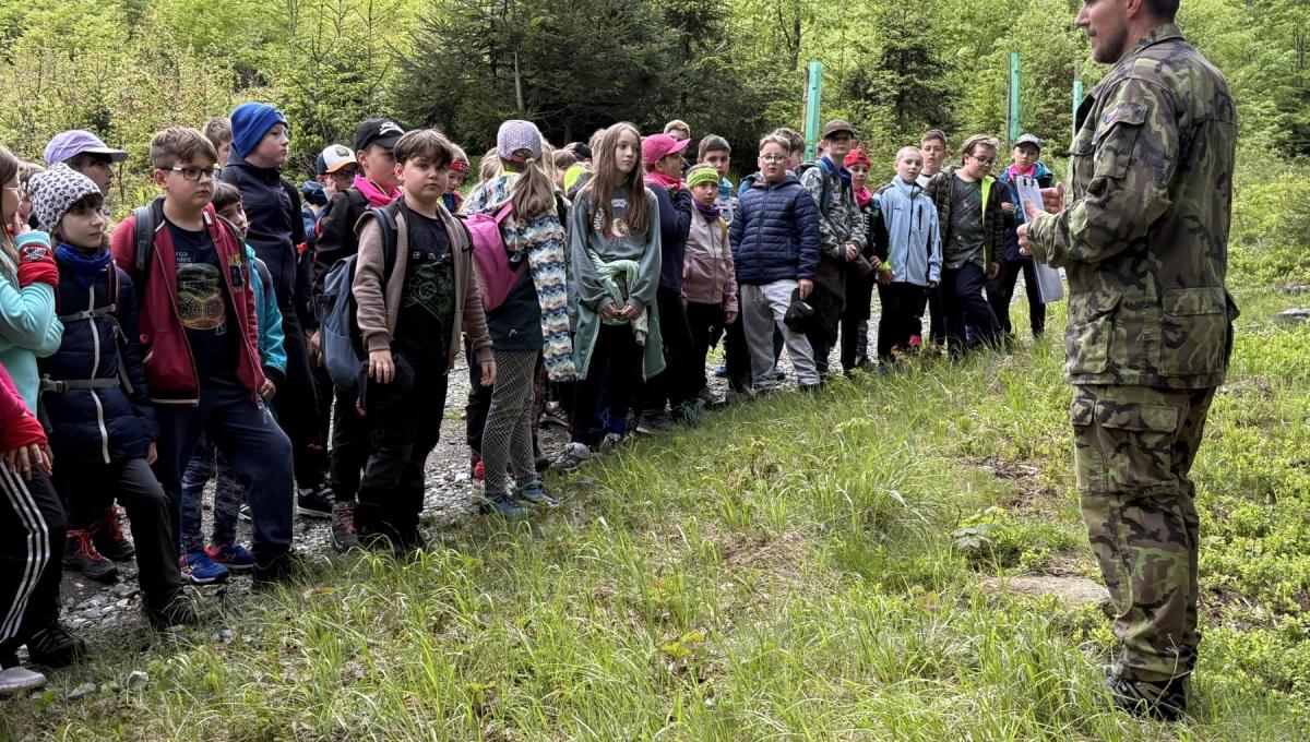 Škola v přírodě 2025 - druhý den