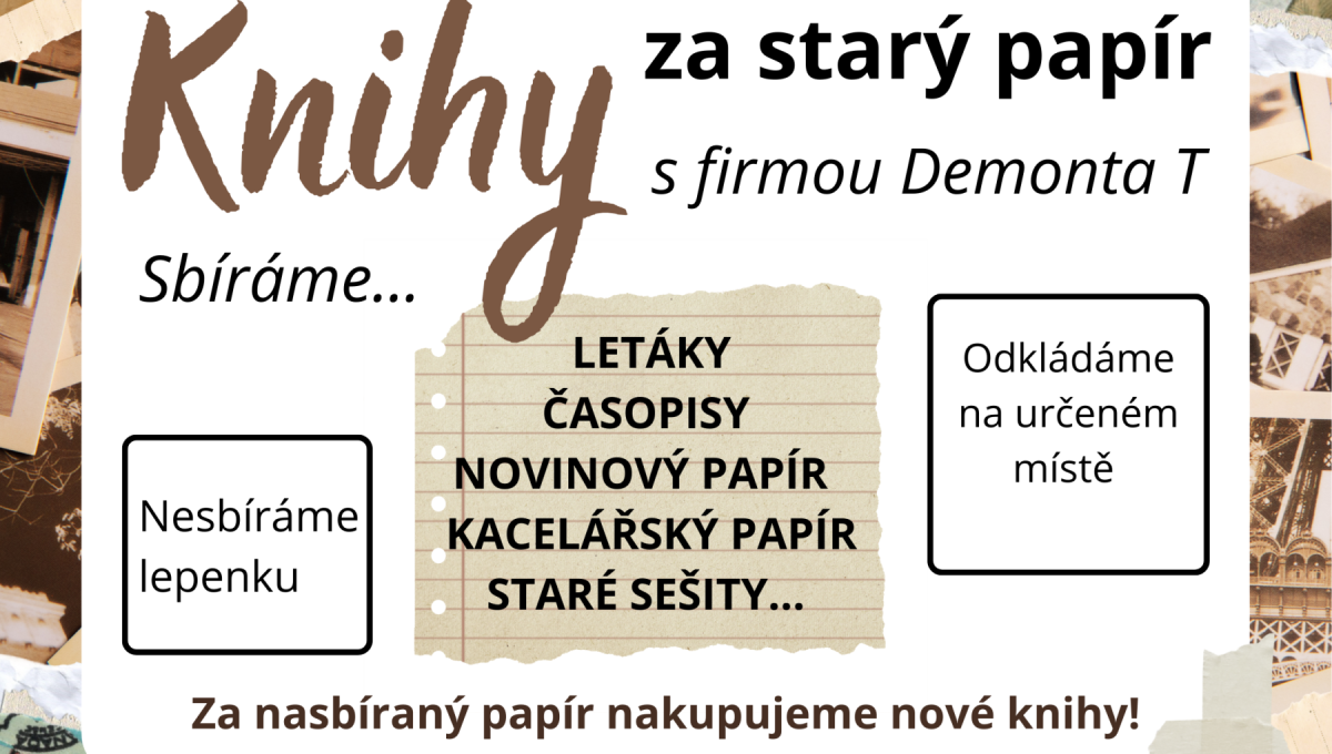 Knihy za starý papír