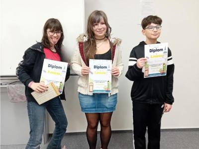 Školní kolo olympiády v anglickém jazyce