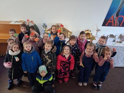 Veverky - návštěva výstavy Betlémů