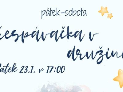 Budeme přespávat ve ŠD