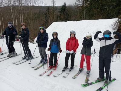 Deník lyžařského výcviku - Den 1